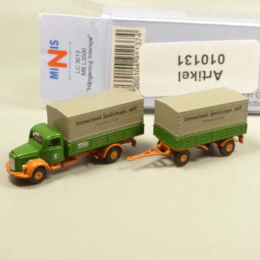 Lemke Minis 1:160 LC3013 MB L3500 Hängerzug Interspe in OVP EX6160