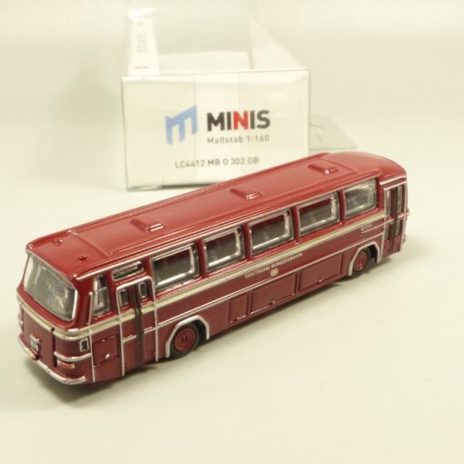 Lemke Minis 1:160 LC4412 MB O 302 Überlandbus DB in OVP EX6171 – Bild 3