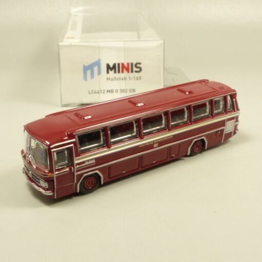 Lemke Minis 1:160 LC4412 MB O 302 Überlandbus DB in OVP EX6171