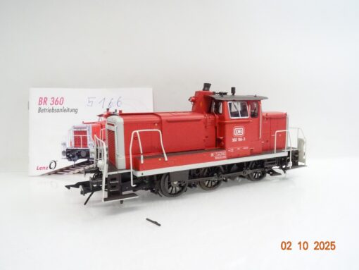 Lenz Spur 0 40143-01 Diesellok BR 360 166-3 der DB Digital Sound in OVP JL3311