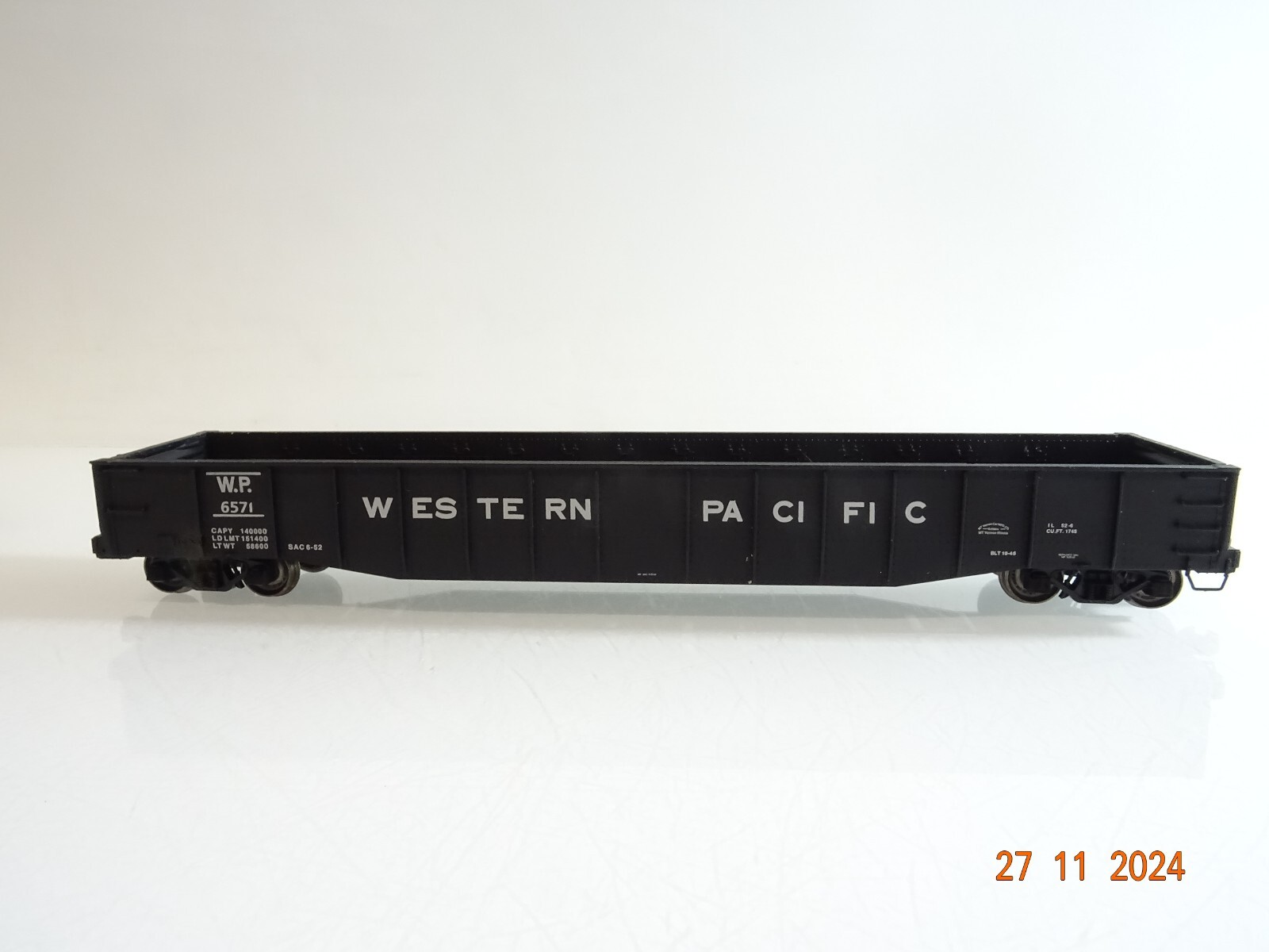 Life-Like Train H0 WP 6571 US Hochbordwagen der W.P. in OVP PR4288 – Bild 3