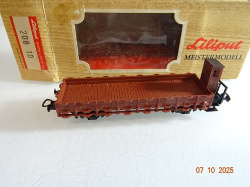 Liliput H0 208 10 Rungenwagen ohne Rungen der ÖBB in OVP RR3729 – Bild 3