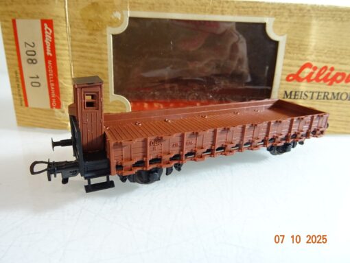 Liliput H0 208 10 Rungenwagen ohne Rungen der ÖBB in OVP RR3729