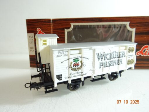 Liliput H0 215 02 Bierwagen Wicküler Pilsener in OVP RR3723