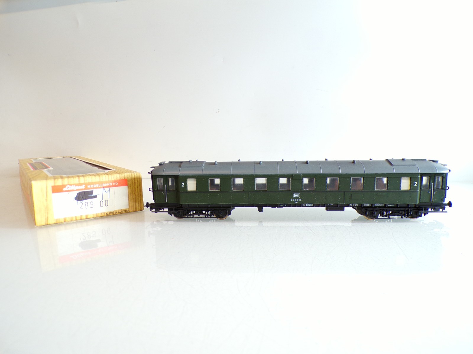 Liliput H0 28600 Personenwagen 2.Kl. der DB in OVP BH1090