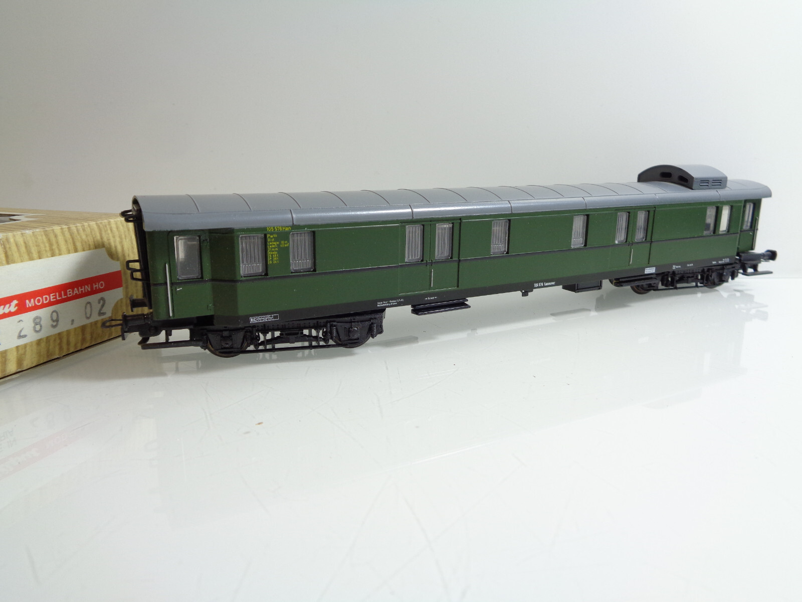 Liliput H0 289 02 Gepäckwagen in OVP JD3229
