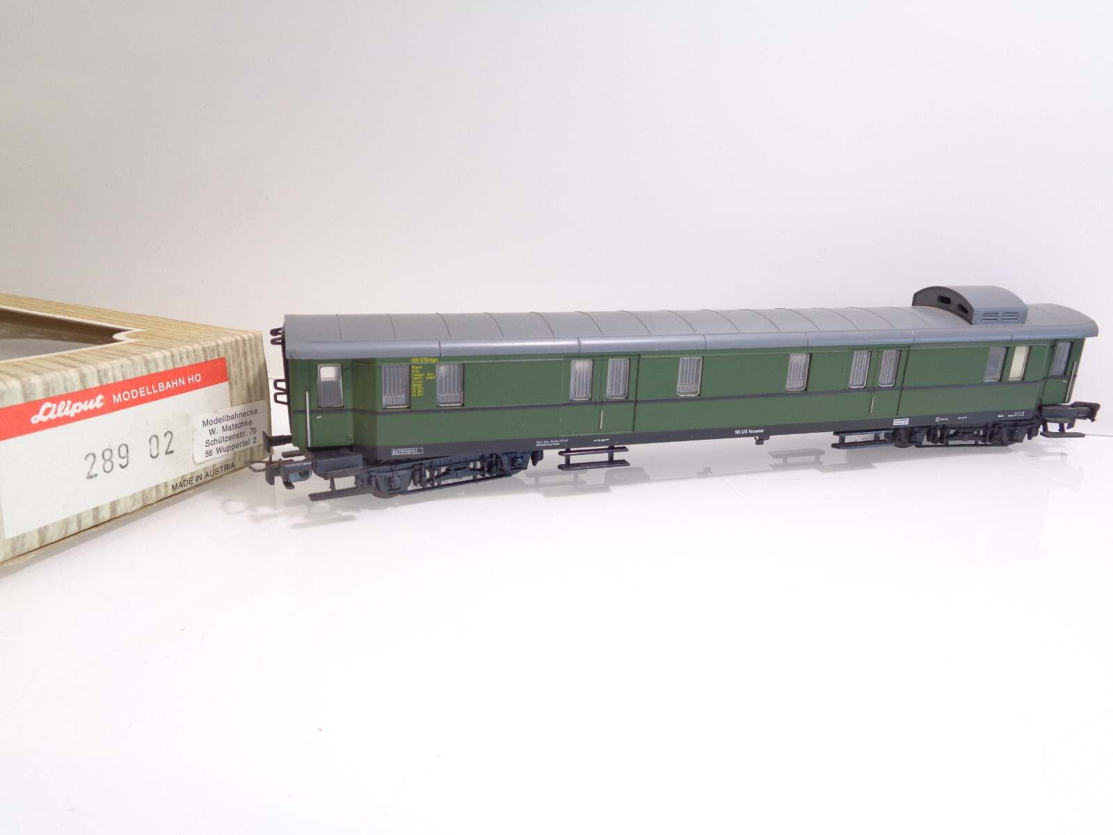 Liliput H0 28902 D-Zug Gepäckwagen in OVP JD995