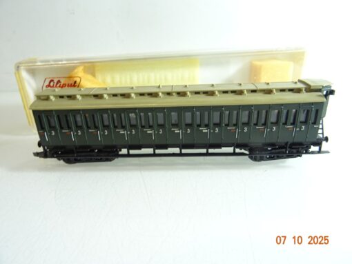 Liliput H0 290 03 Abteilwagen 3. Klasse der DRG in OVP RR3760 – Bild 3