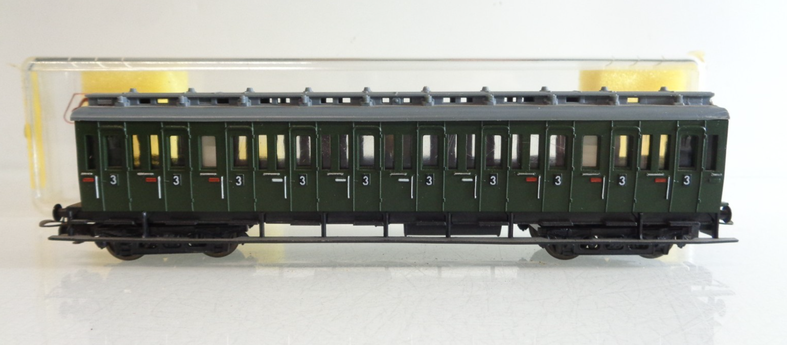 Liliput H0 29000 Abteilwagen 3.Kl. in OVP BH841 – Bild 3