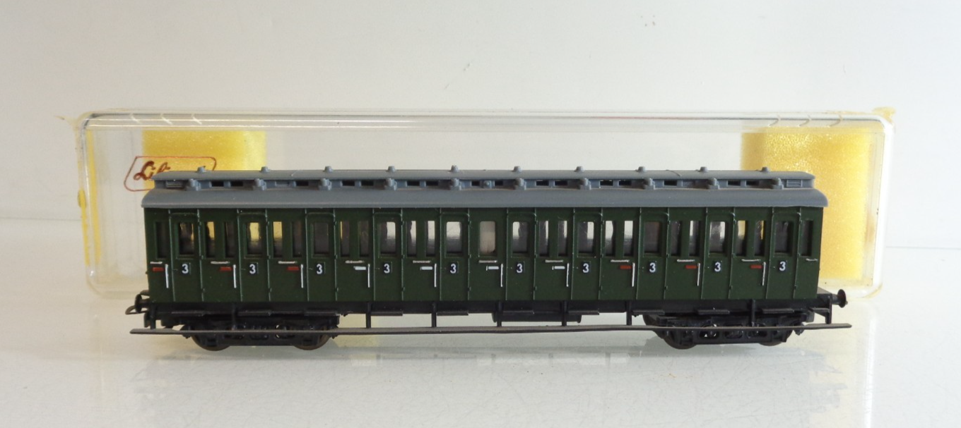 Liliput H0 29000 Abteilwagen 3.Kl. in OVP BH841