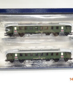 Liliput H0 350081 Wagenset 2tlg. Brit. Rheinarmee neuwertig in OVP LE5127