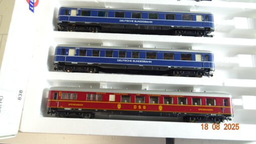 Liliput H0 838 Wagen-Set F-Zug der DB in OVP PR9644 – Bild 3