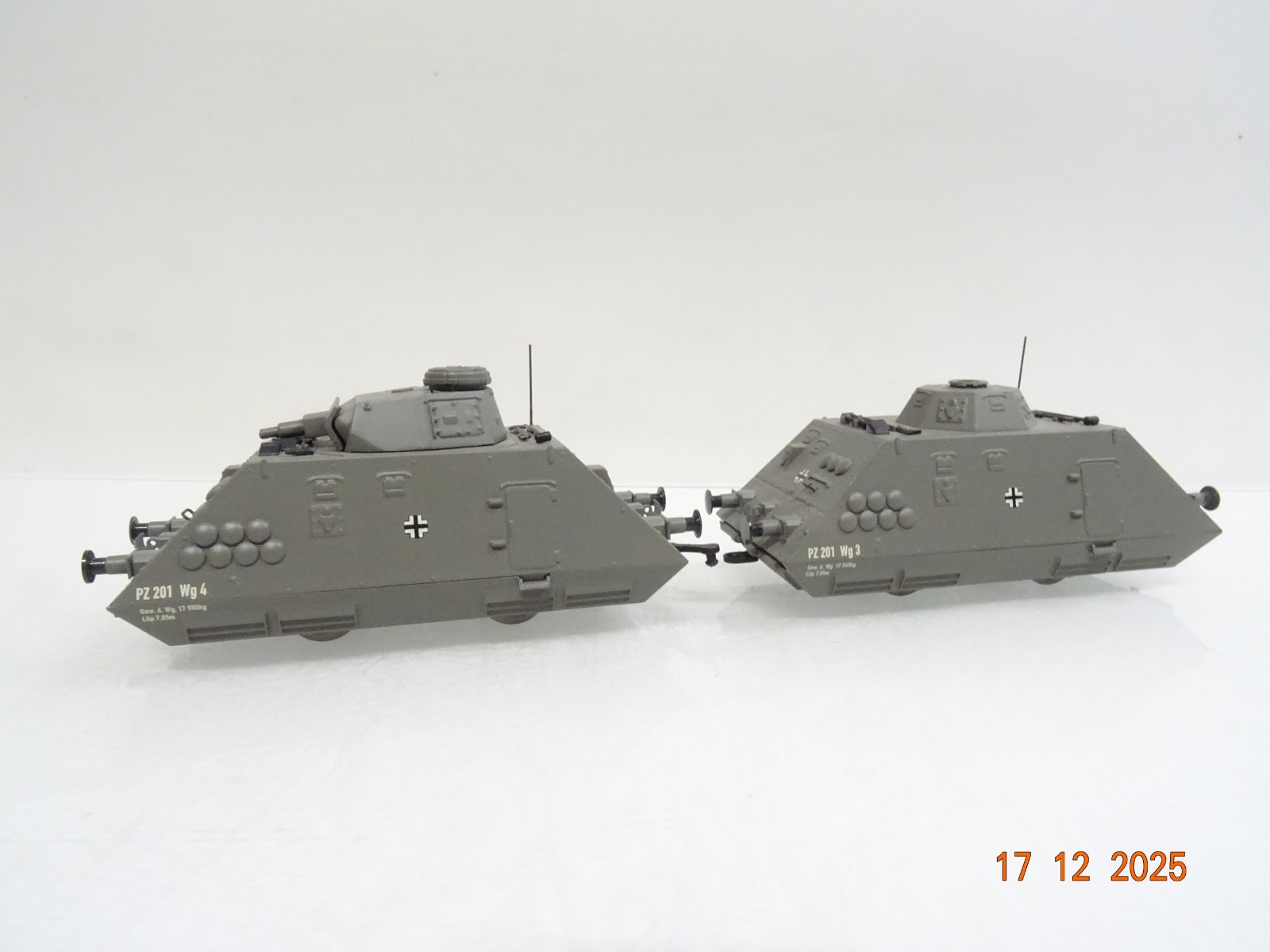 Liliput H0 L136506 AC Panzerspähzug Set 2 ohne Antrieb in OVP JL5168 – Bild 3