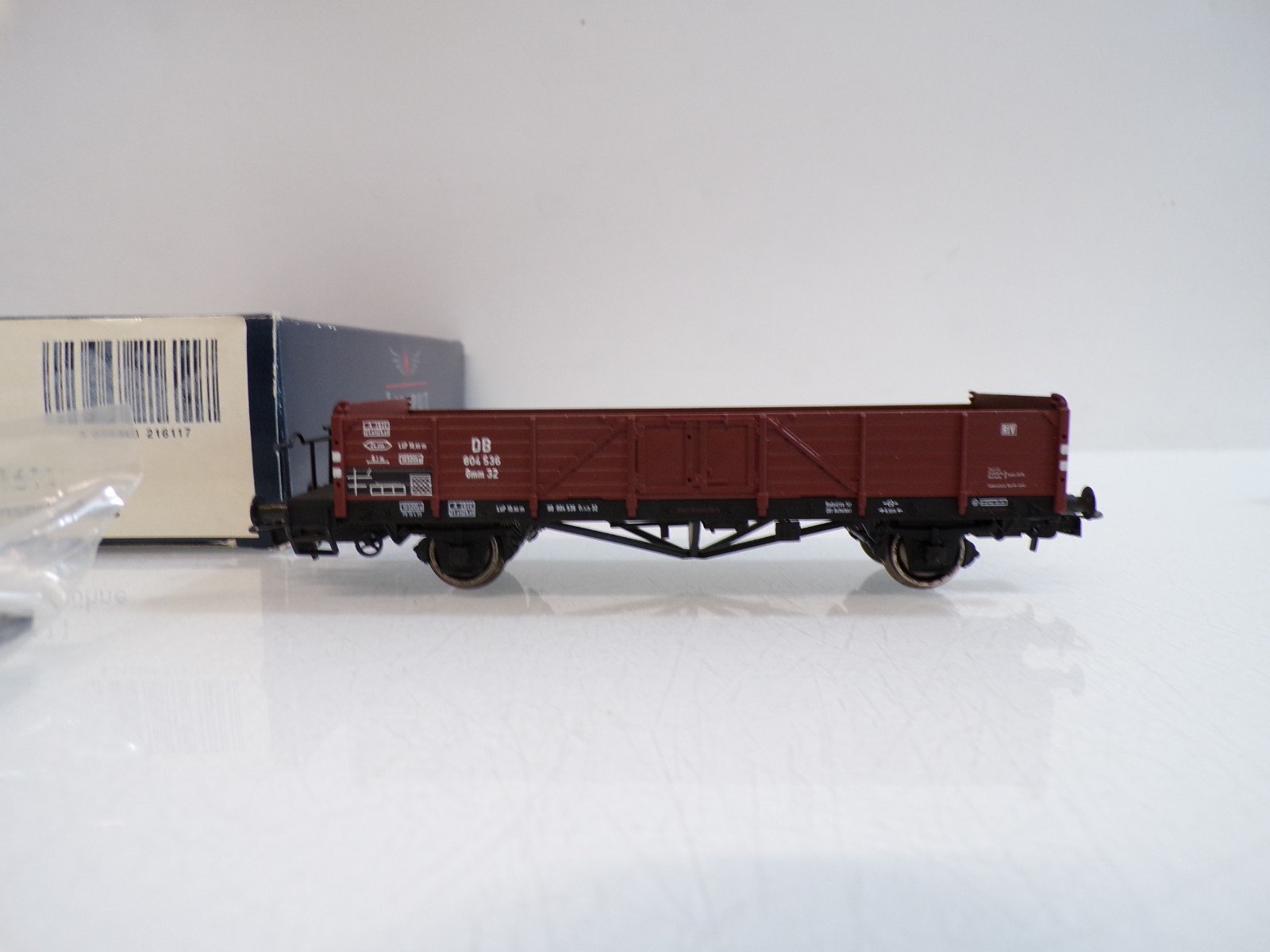 Liliput H0 L221611 offener Güterwagen Linz Bremserbühne der DB in OVP BH1771 – Bild 3