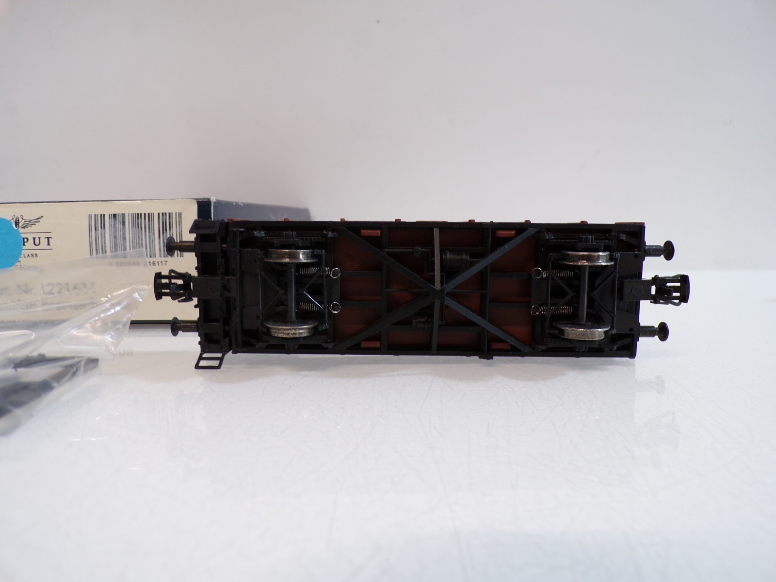 Liliput H0 L221611 offener Güterwagen Linz Bremserbühne der DB in OVP BH1771 – Bild 4