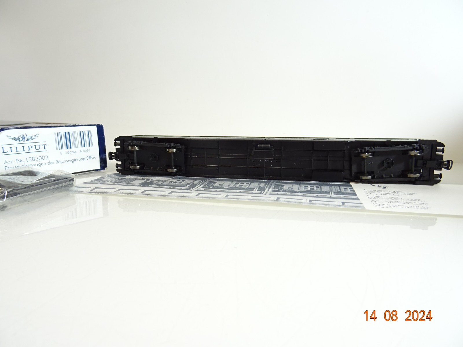 Liliput H0 L383003 Pressesalonwagen der DR neuwertig in OVP PR2036 – Bild 4