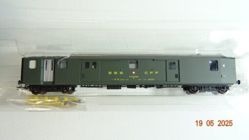 Liliput H0 L387904 Gepäckwagen Leichtstahlwagen der SBB in OVP PR7740 – Bild 3