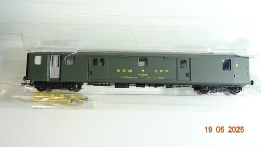 Liliput H0 L387904 Gepäckwagen Leichtstahlwagen der SBB in OVP PR7740 – Bild 4