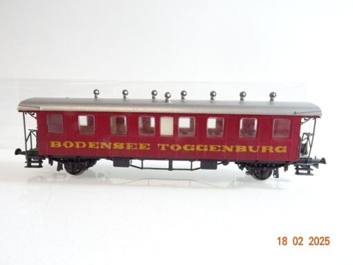 Liliput H0 Personenwagen rot der Bodensee Toggenburg Bahn in EVP PR6093