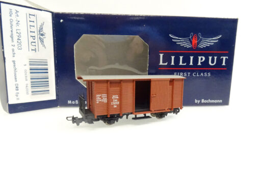 Liliput H0e L294203 gedeckter Güterwagen der DR in OVP LE4269