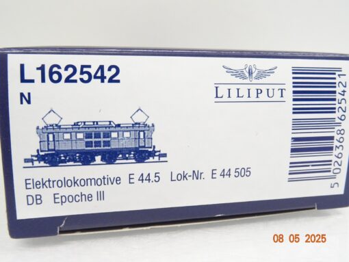 Liliput N L162542 E-Lok E 44 505 der DB neuwertig in OVP JL603 – Bild 5