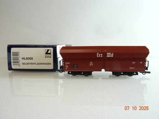 Lima H0 HL6008 Selbstentladewagen Erz  IIId der DB in OVP BH447