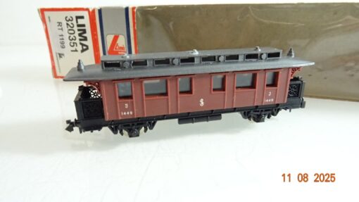 Lima N 320351 Personenwagen 449 3. Klasse der SJ in OVP RR2640