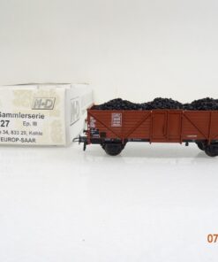 M+D H0 127 Hochbordwagen mit Kohle der EUROP-SAAR in OVP PR5075