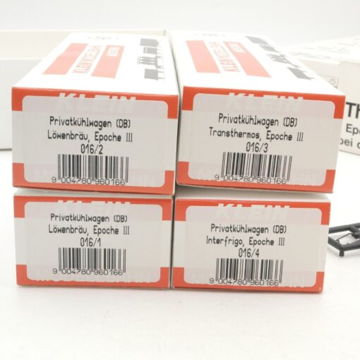 M+D H0 Sonderserie 016 Set Kühlwagen Ths 42 4 Stück der DB in OVP RG9707 – Bild 6