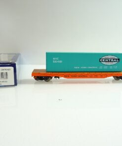 MEHANO H0 T115/54633 NYC Flachwagen mit Container in OVP TF335
