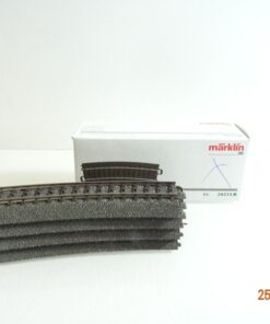 Märklin 24215 C-Gleis gebogenes Gleis R2=437,5 mm 15° 4St.  in OVP CK6305