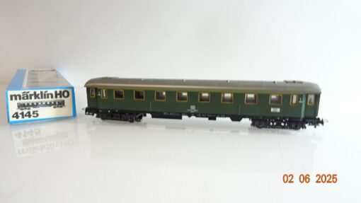 Märklin 4145 H0 Personenwagen 1.Kl. der DB mit Licht in OVP PR8172