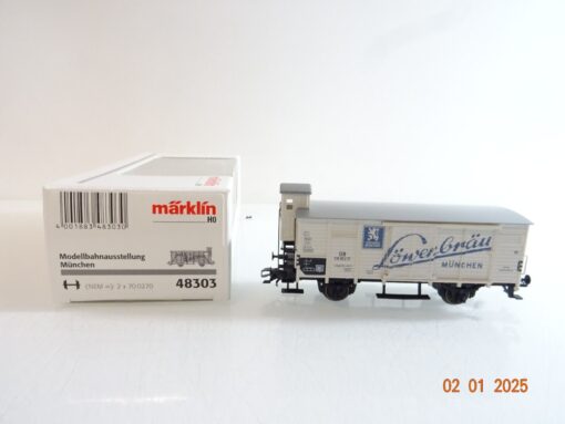 Märklin 48303 Güterwagen Bierwagen Löwenbräu München der DB in OVP CK5076