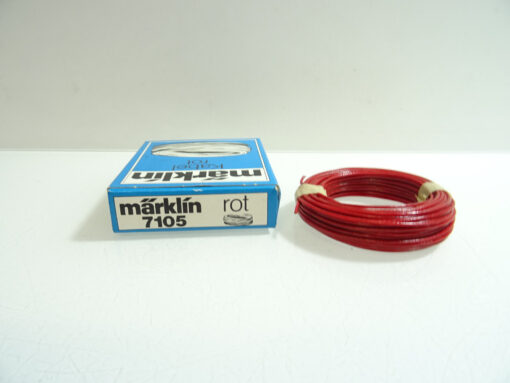 Märklin 7105 Modellbahn Kabel rot in OVP C2227
