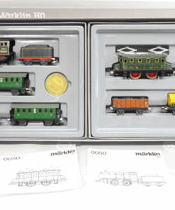 Märklin H0 0050 Nostalgische Zugpackung Güterzug + Personenzug in OVP JL1162