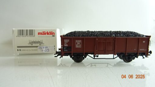 Märklin H0 00750-09 offener Güterwagen mit Kohleladung der DB in EVP PR8218