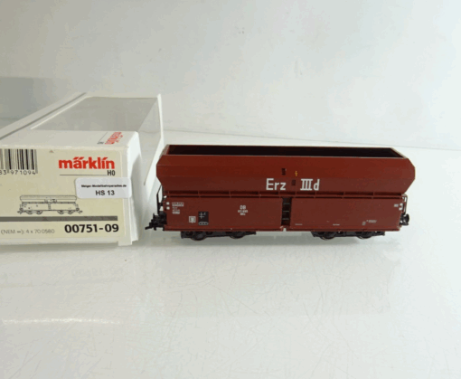 Märklin H0 00751-09 Selbstentladewagen der DB  in OVP HS13