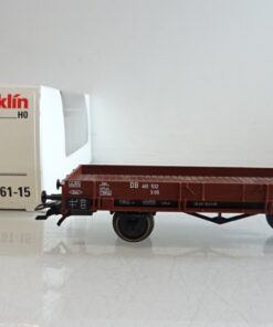 Märklin H0 00761-15 Niederbordwagen ohne Lieferwagen der DB in OVP PR8076