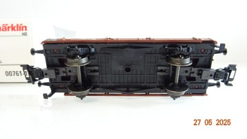 Märklin H0 00761-15 Niederbordwagen ohne Lieferwagen der DB in OVP PR8076 – Bild 5