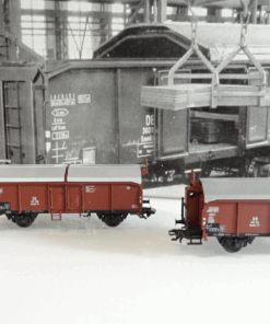Märklin H0 00765 Set 19 Schiebedach/-wandwagen der DB in OVP PR8201