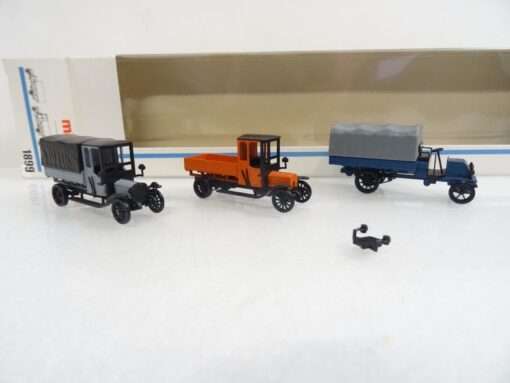 Märklin H0 1899 Wagen-Set Oldtimer Lieferwagen 3-tlg. in OVP QR8948 – Bild 3