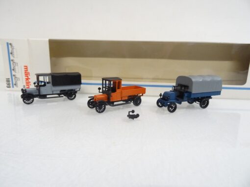 Märklin H0 1899 Wagen-Set Oldtimer Lieferwagen 3-tlg. in OVP QR8948