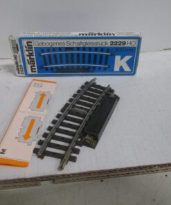Märklin H0 2220  K-Gleis Gebogenes Schaltgleisstück r,360 mm m.OVP  WZ7809