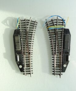 Märklin H0 2261 K Gleis elektrische Weichenpaar s. Foto PK2110 o.