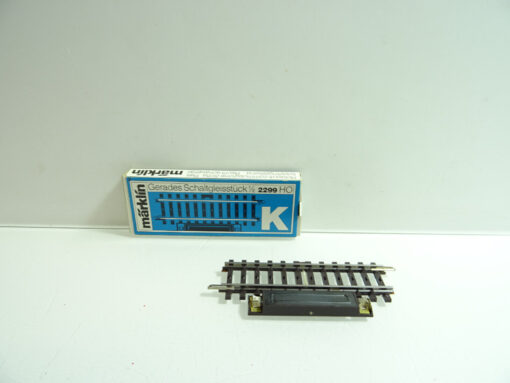 Märklin H0 2299 K-Gleis gerades Schaltgleisstück in OVP CK566