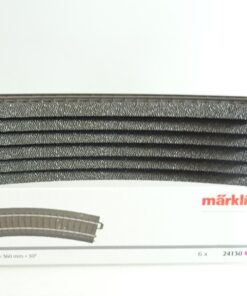 Märklin H0 24130 C Gleis gebogenes Gleis R1 360mm 6 Stück in OVP CK9640