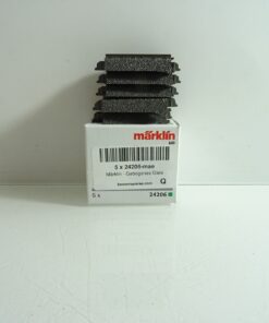 Märklin H0 24206 Gebogenes Gleis R2 437,5 mm 5 Stück siehe Foto in OVP CK7214