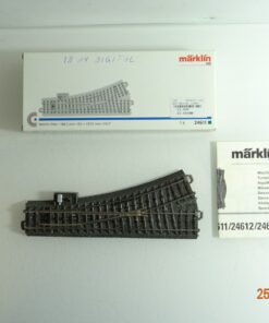 Märklin H0 24611 Weiche links mit Antrieb u. Decoder siehe Foto in OVP PK804