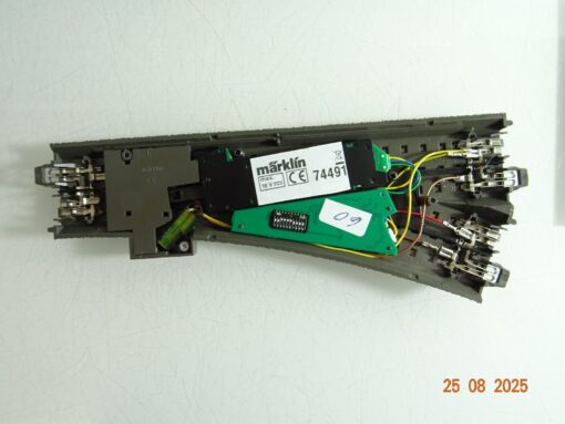 Märklin H0 24611 Weiche links mit Antrieb u. Decoder siehe Foto in OVP PK804 – Bild 4