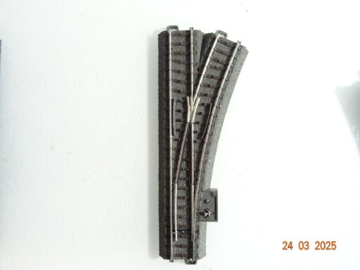 Märklin H0 24612 C Gleis Weiche rechts Antrieb u. Decoder siehe Foto CK6927 o.